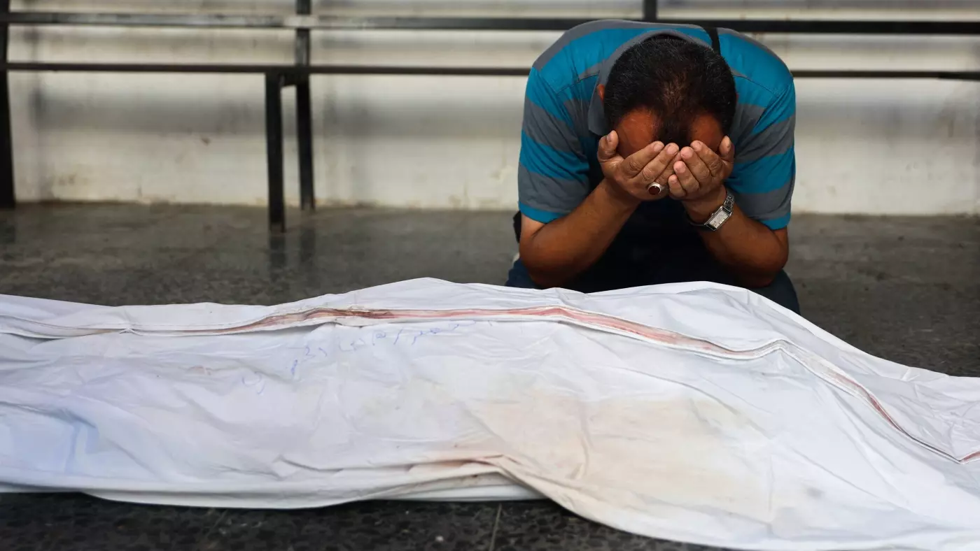 Gaza Palestinian Mourn Emergency Team Chief Killed Israel Strike 24June 2024 Afp.jpg