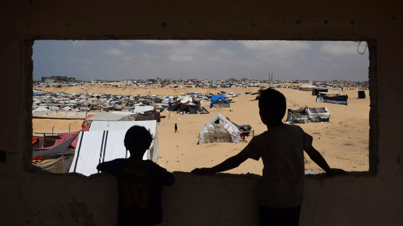 Gaza Rafah Camp Displaced Palestinians 28Apr24 Afp.jpg