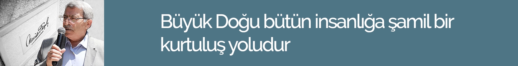 Muzaffer Doğan Büyük Doğu