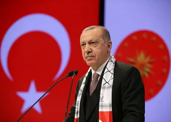 Cumhurbaskani Erdogan Kudusteki