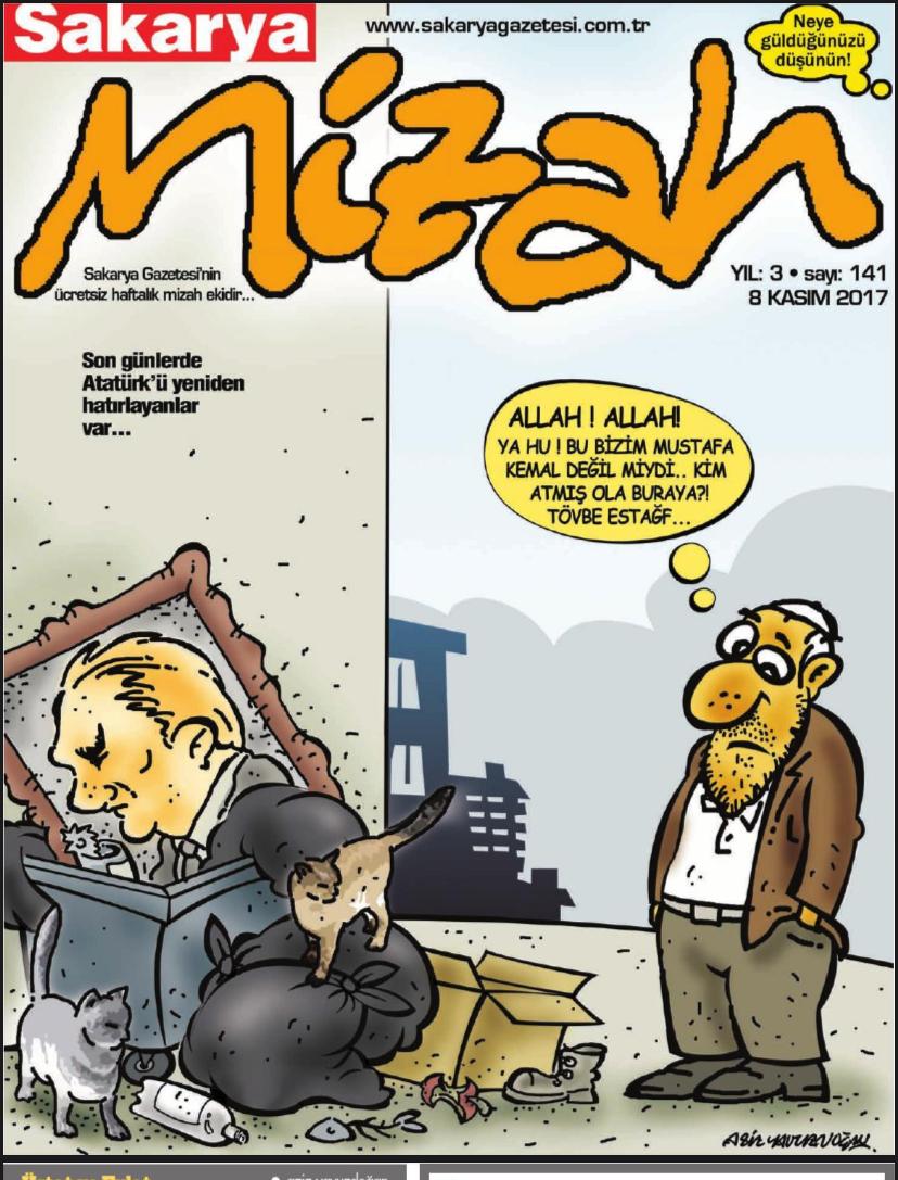 Sakarya Mizah Atatürk Kapağı