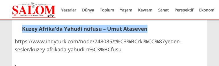 Şalom Umuta