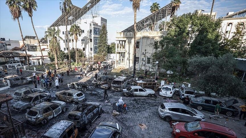 Bombalanmış Gazze Hastanesi 3