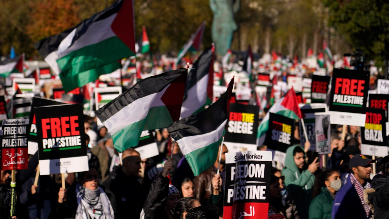 Avrupa Gazze Destek Protesto