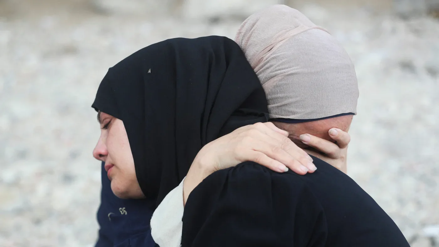 Gaza City Shifa Hospital Mourners Funeral 2 September 2025 Reuters.jpg