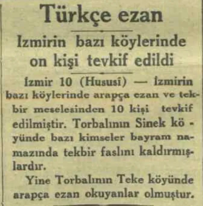 İzmir In Bazı Köylerinde On Kişi Tevkif Edildi