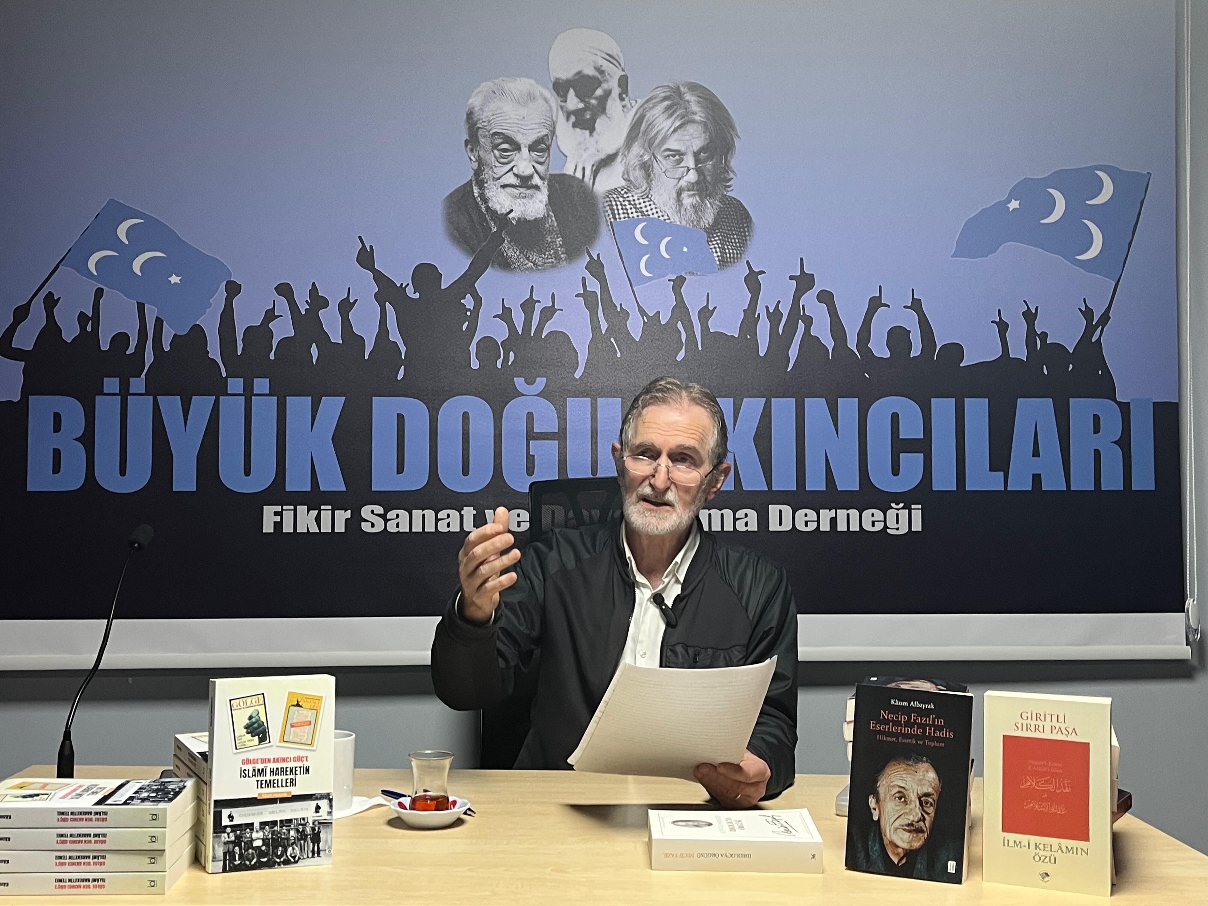 Dr. Kazım Albayrak’tan Büyük Doğu Akıncıları Ankara İl Başkanlığında seminer