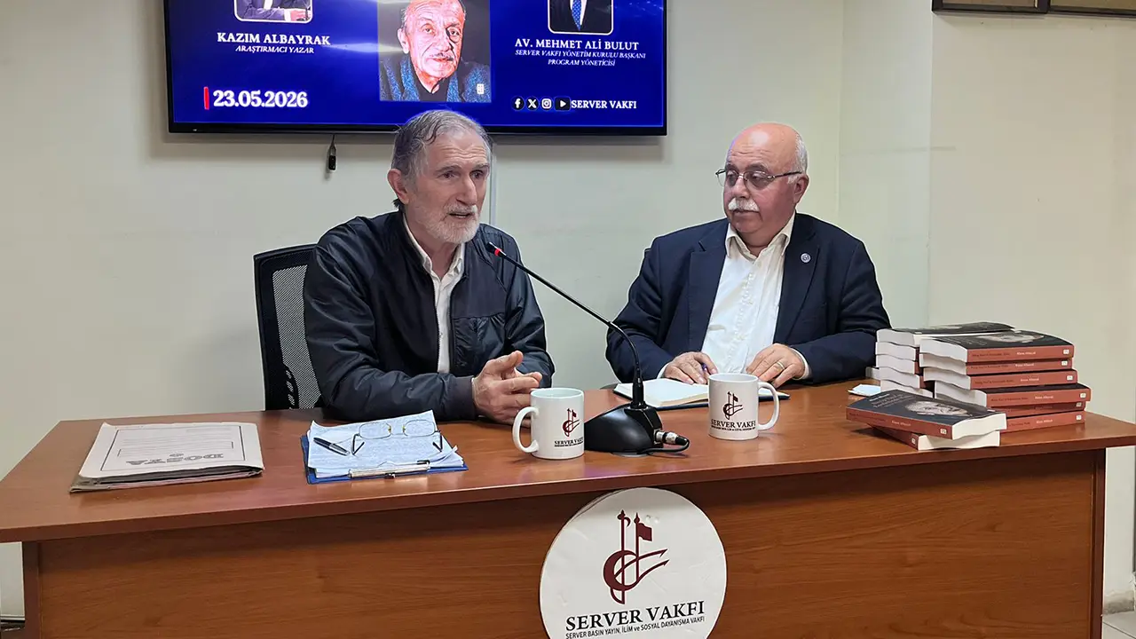 Server Vakfı’nda “Necip Fazıl’ın Eserlerinde Hadis” konuşuldu