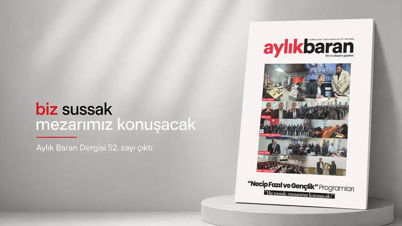 Aylık Baran Dergisi 52. sayı çıktı