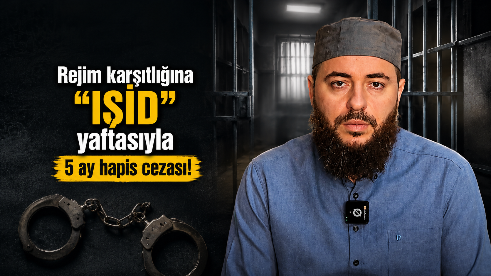 Rejim karşıtlığına “IŞİD” yaftasıyla 5 ay ceza!