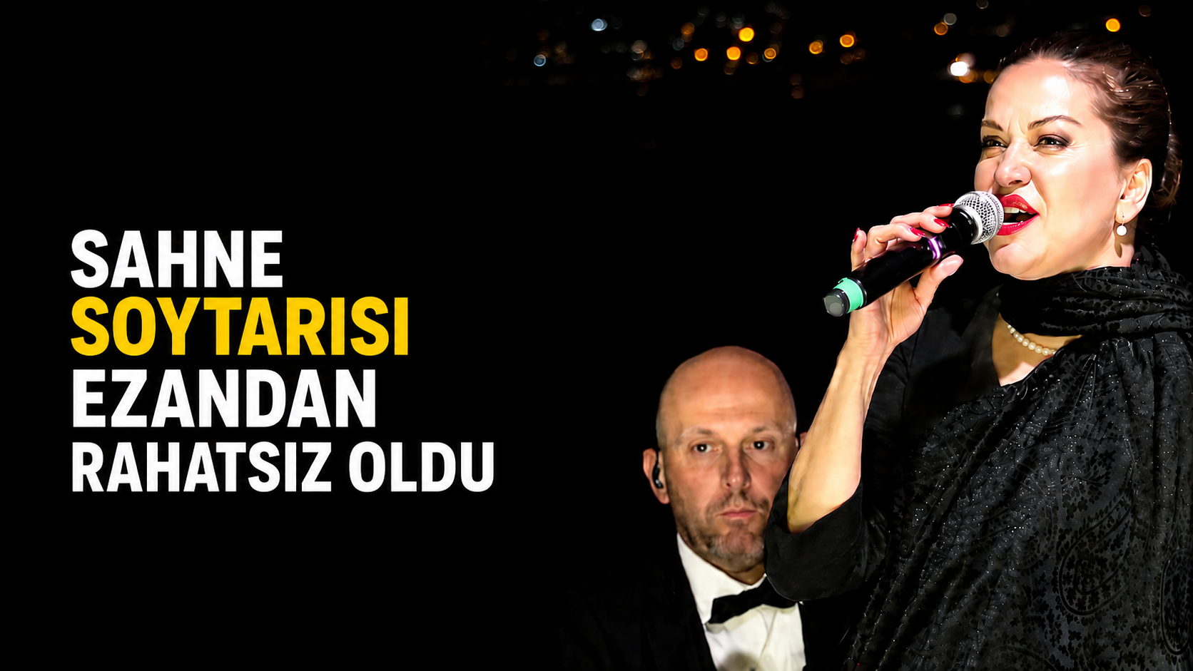 Sahne soytarısı ezandan rahatsız oldu