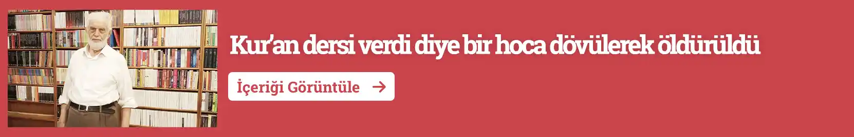 Sahaf Adil Sarmusak Kur’an Dersi Verdi Diye Bir Hoca Dövülerek Öldürüldü F