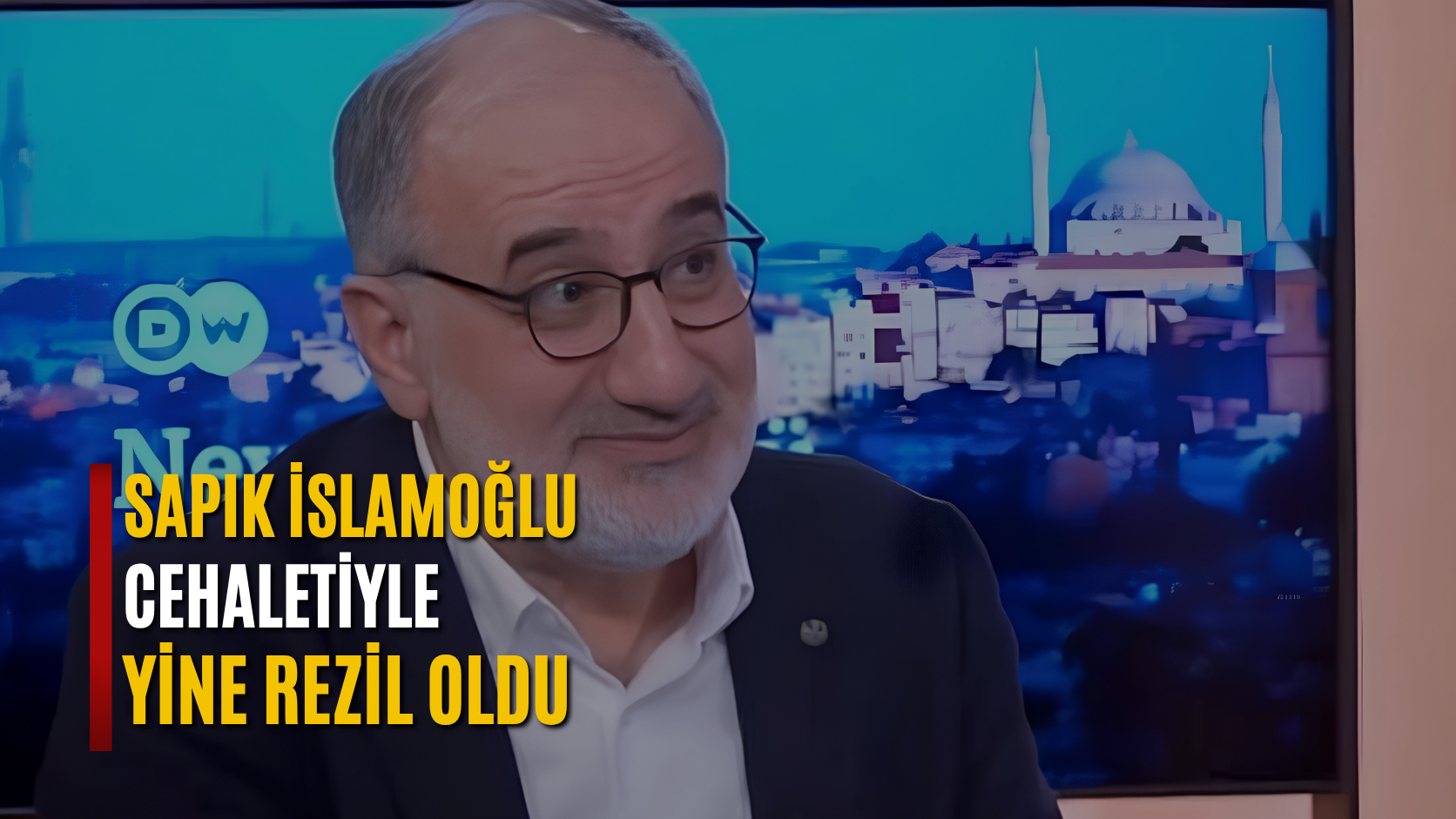 Sapık İslamoğlu cehaletiyle yine rezil oldu