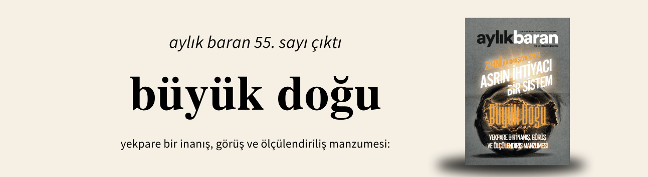Aylık Baran Dergisi 55. sayı çıktı