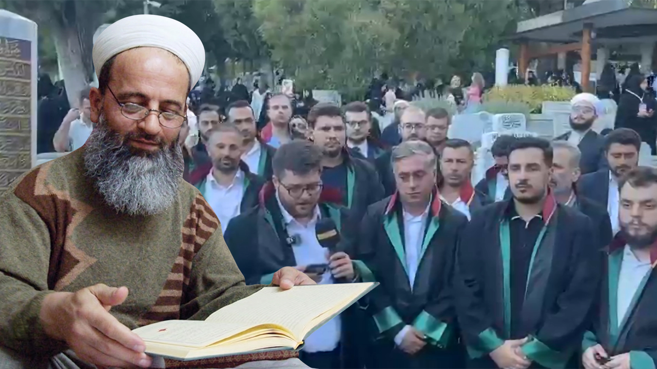 Şehit Bayram Hoca için kabri başında adalet çağrısı