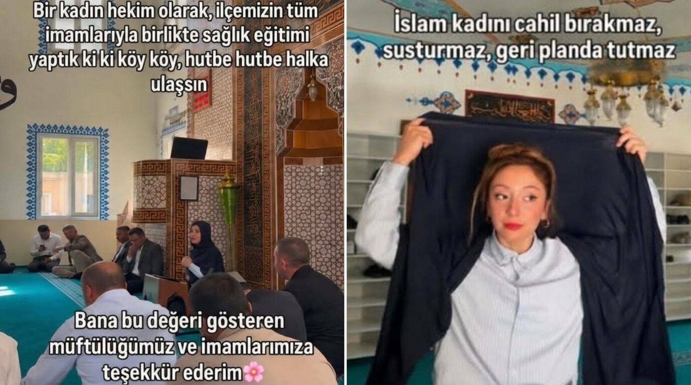 Laik rejimin Diyanet'i camide mahremiyeti çiğnetti!
