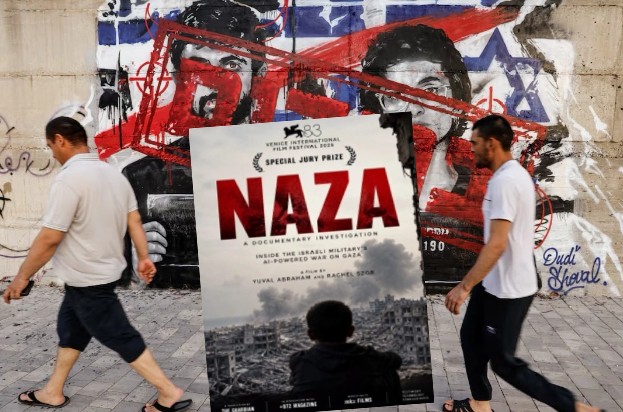 'Naza' belgeselini izleyenlerden İsrail'e tepki