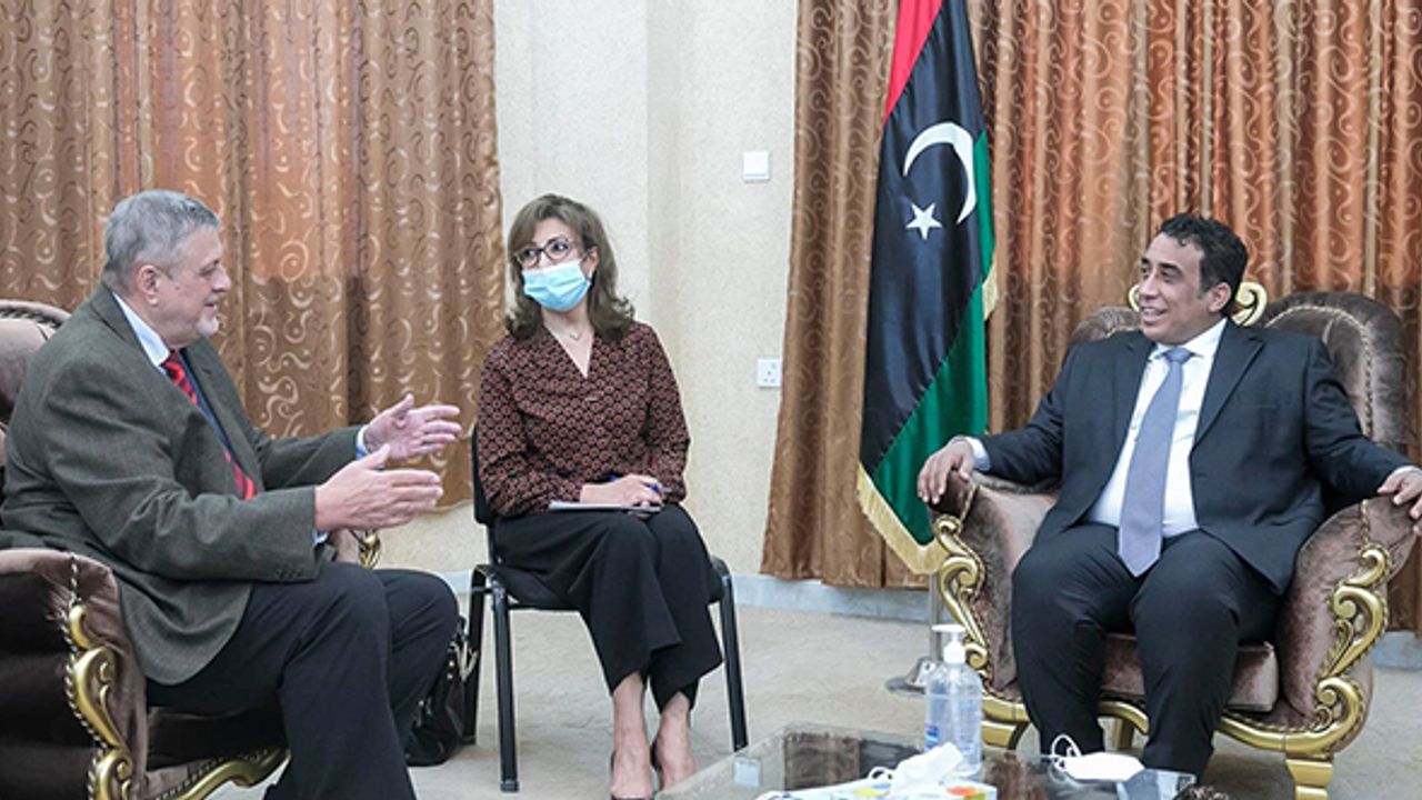 Libya Başkanlık Konseyi Başkanı Menfi, BM Özel Temsilcisi Kubis ile görüştü