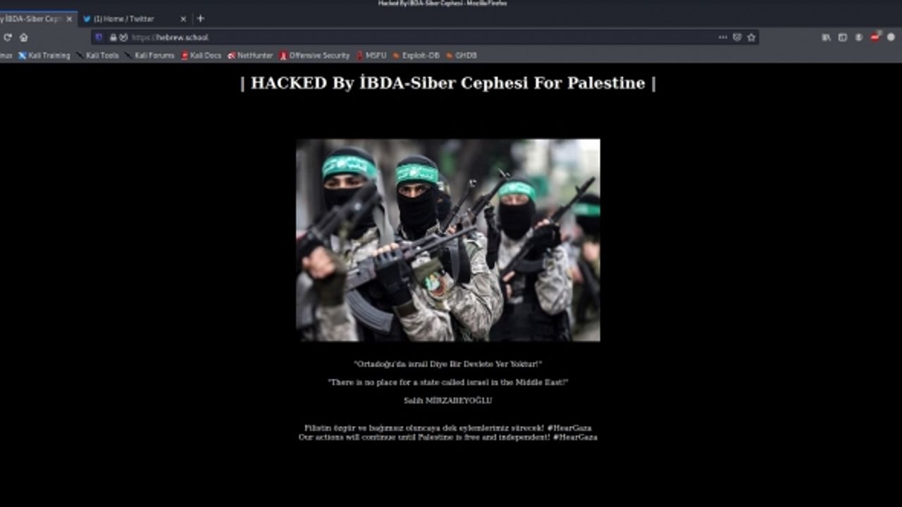 İBDA-Siber Cephesi Yahudileri hacklemeye devam ediyor!