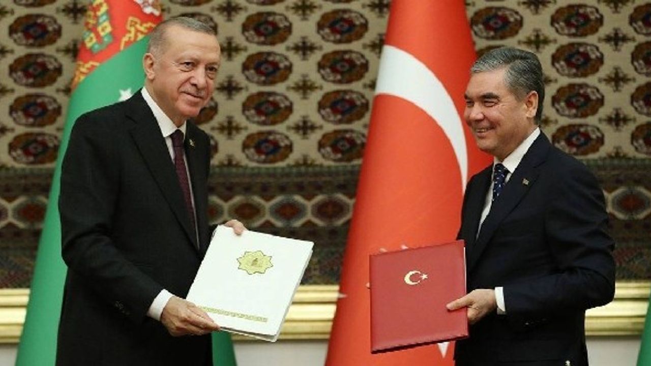 Türkiye ile Türkmenistan arasında 8 anlaşma