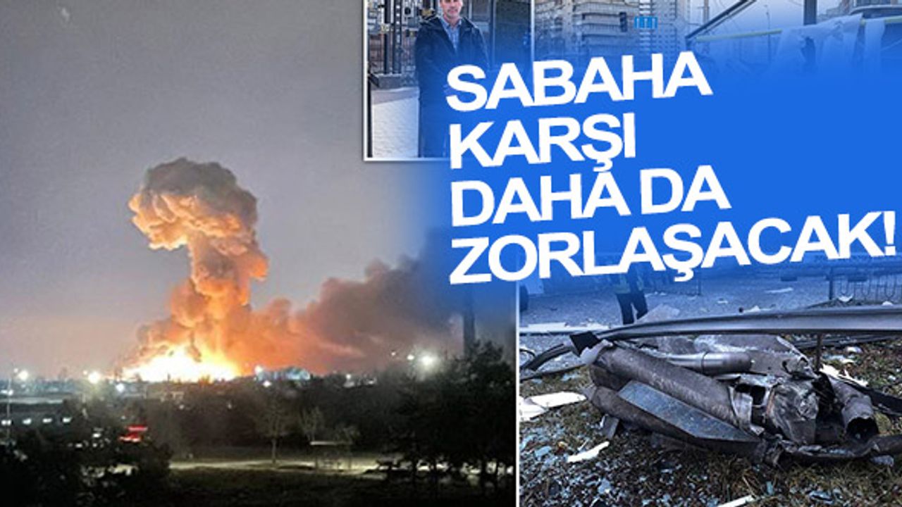 Kiev’de yine patlamalar: “Sabaha karşı daha da zor olacak!”