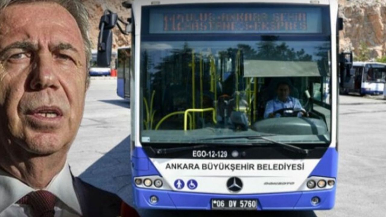 Ankara'da özel halk otobüsü ve dolmuşlar hizmetlerini durdurdu