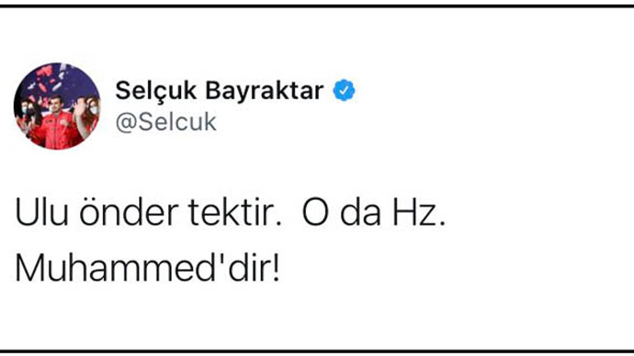 Laik-paganistler Selçuk Bayraktar’ı hedef aldı