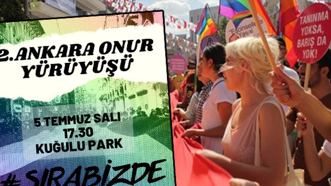 LGBT’li sapkınlar Ankara’da yürüyecekmiş!