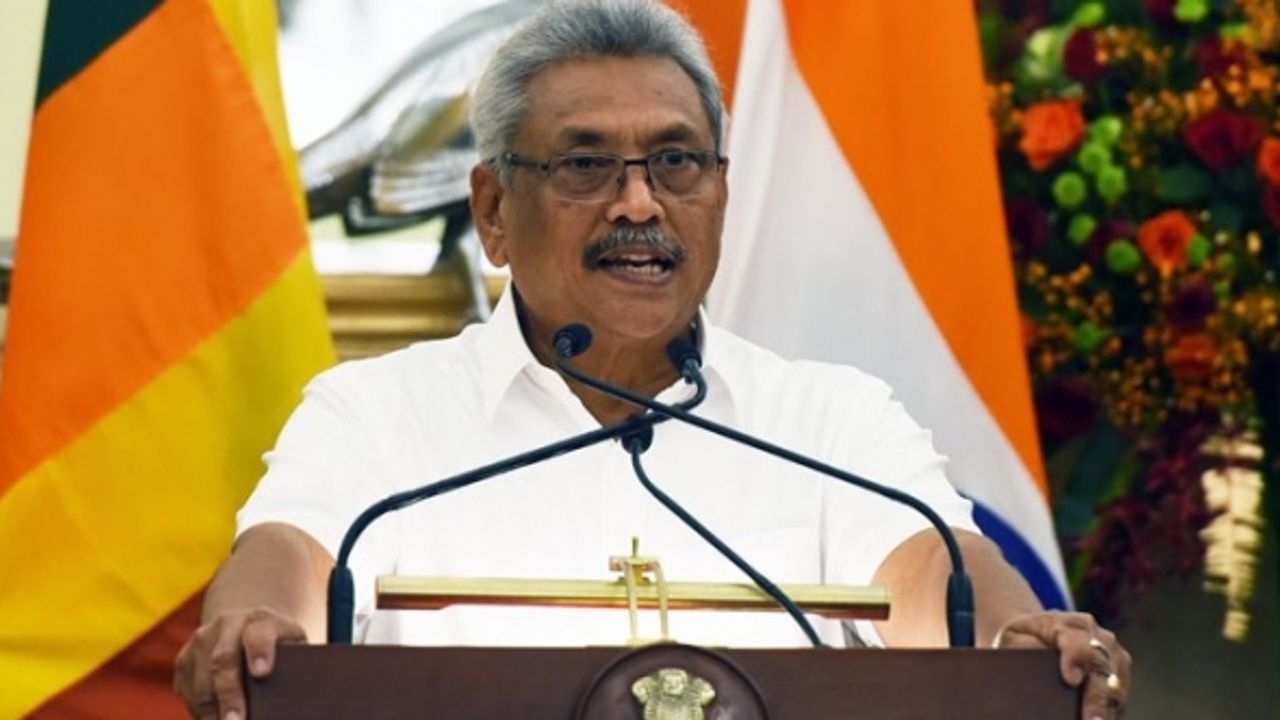 Sri Lanka Devlet Başkanı Rajapaksa istifa etti