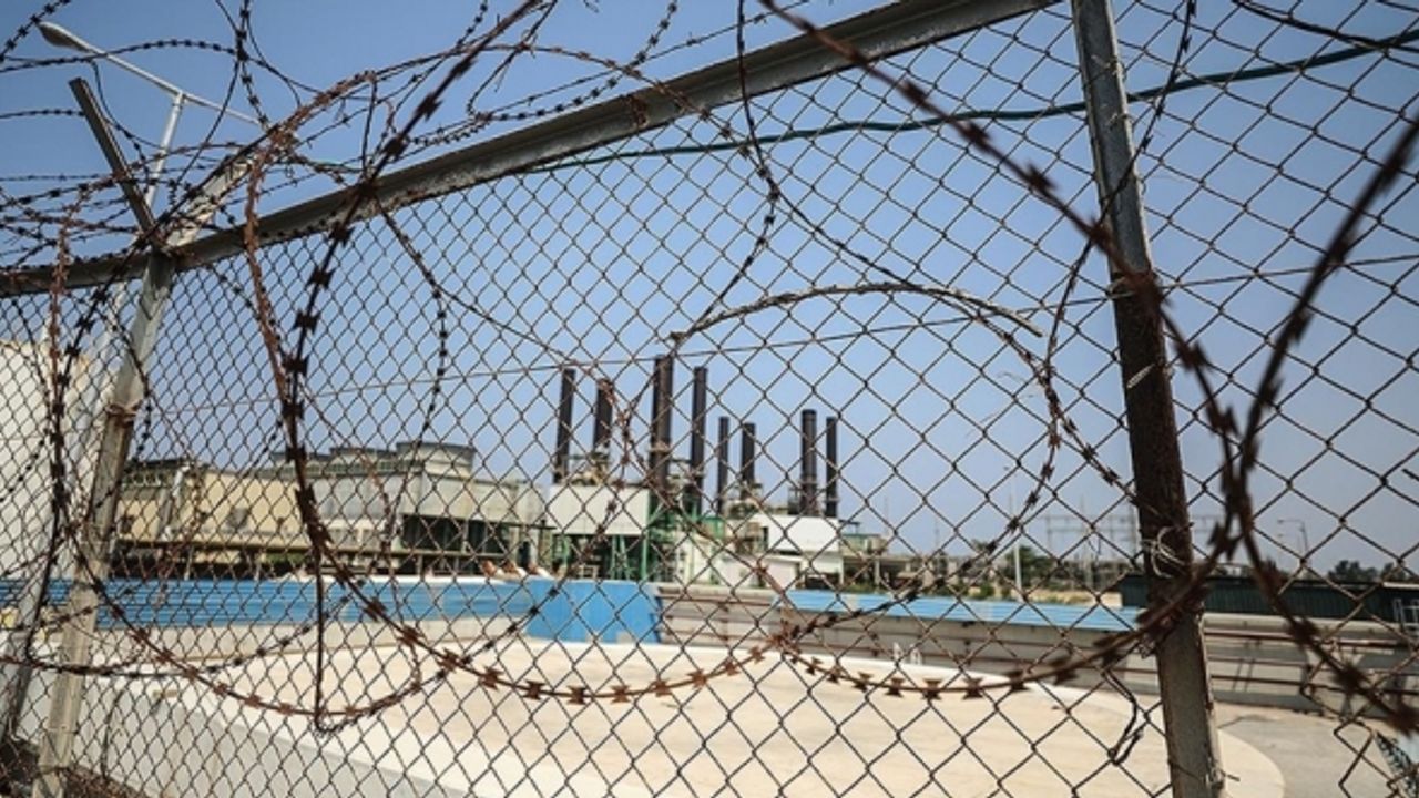 Gazze Şeridi'ndeki elektrik santralinde üretim durdu