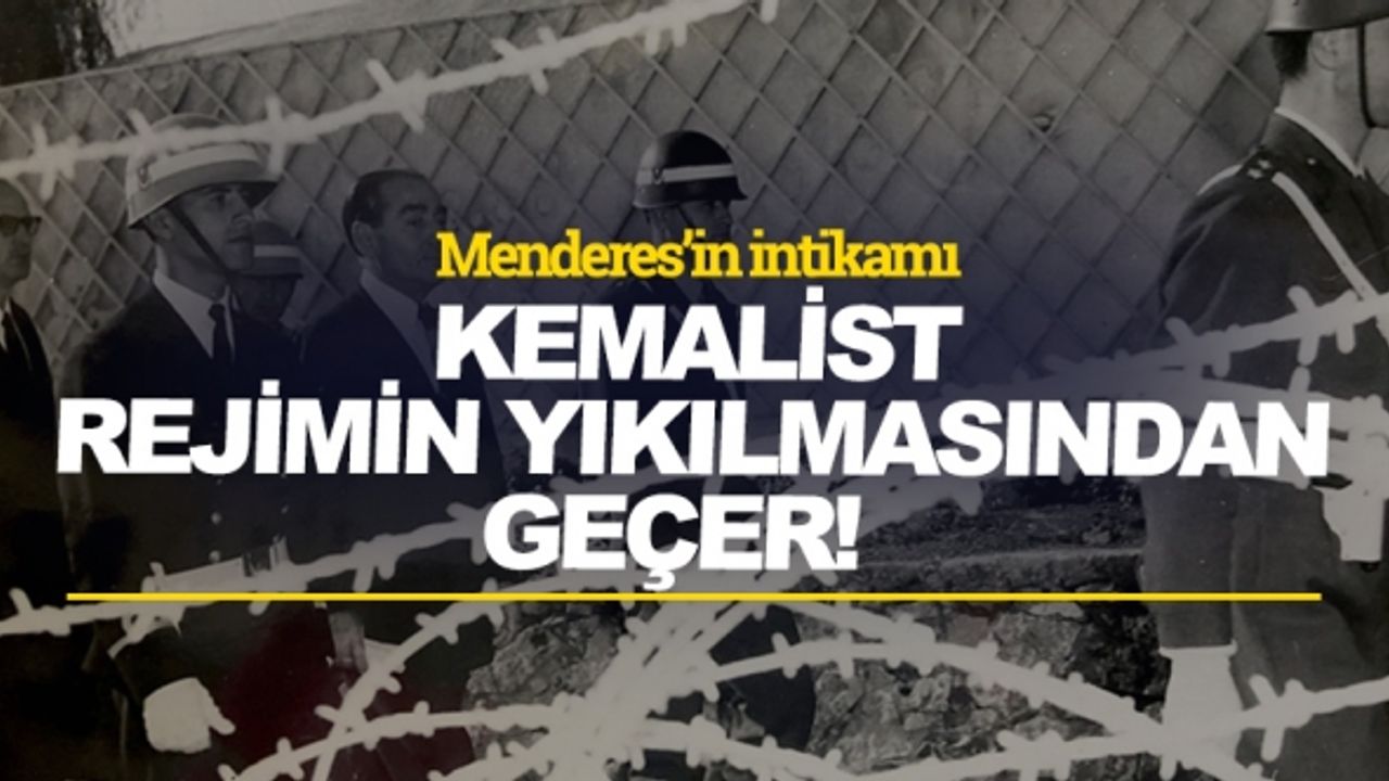 Kemalistler tarafından idam edilen Adnan Menderes 61. yılında anılıyor