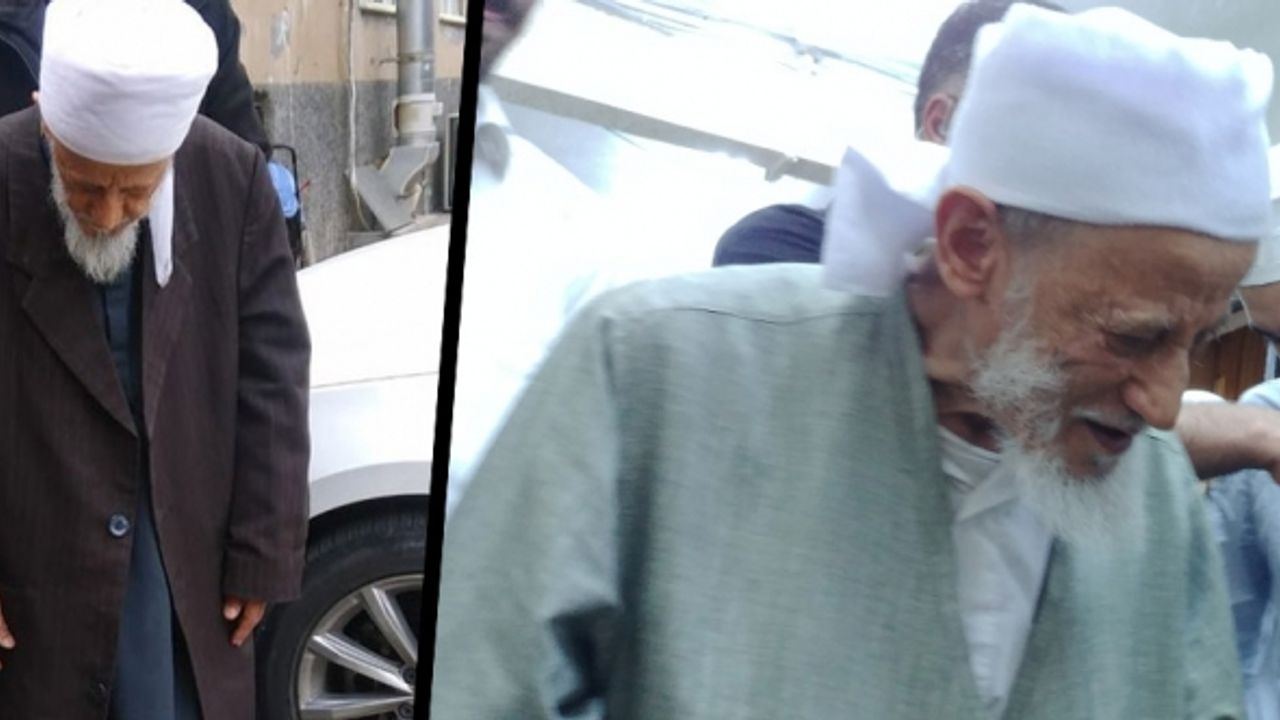 Şeyh Muhyiddin el-Cezerî Hazretleri hastaneye kaldırıldı