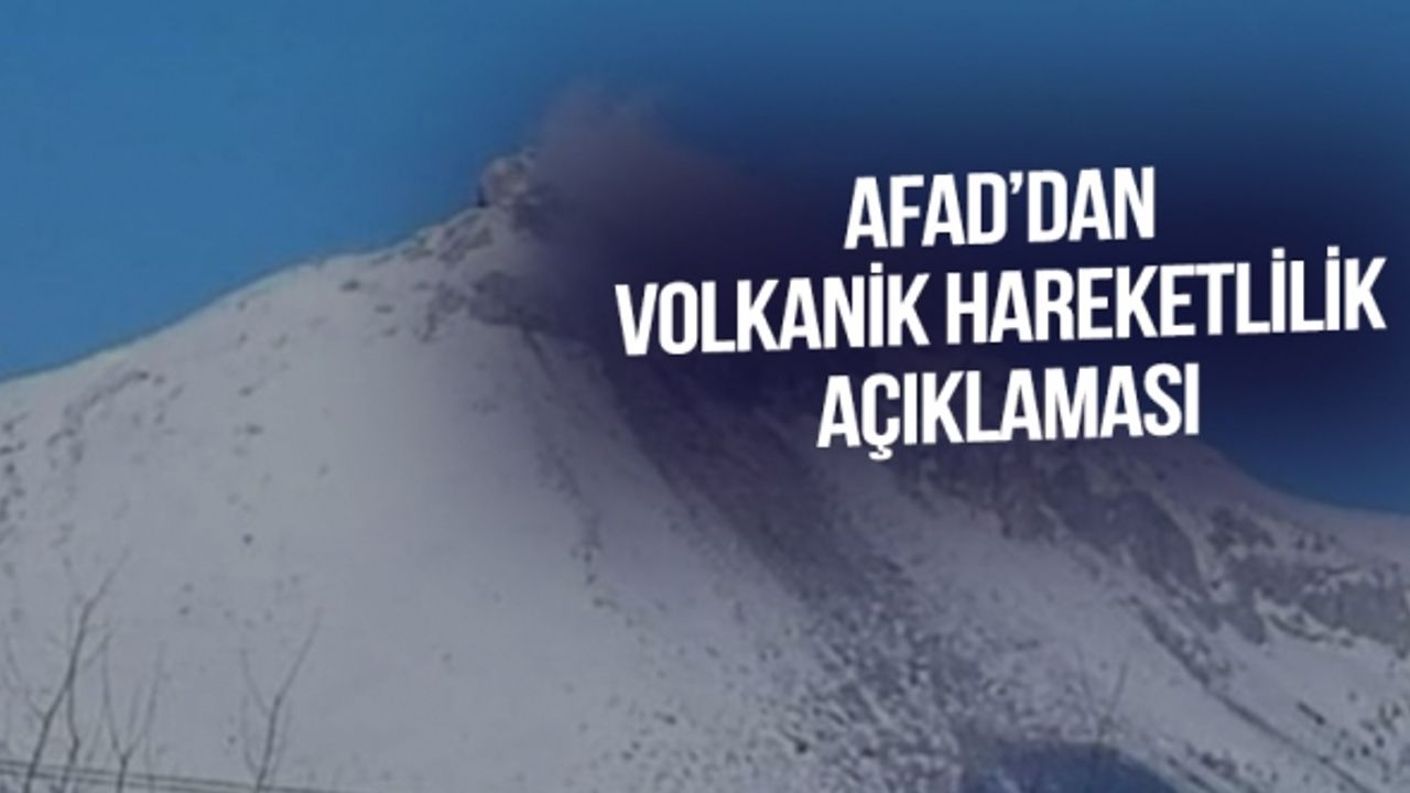 AFAD: Basit bir kütle hareketinden öteye bir şey değil