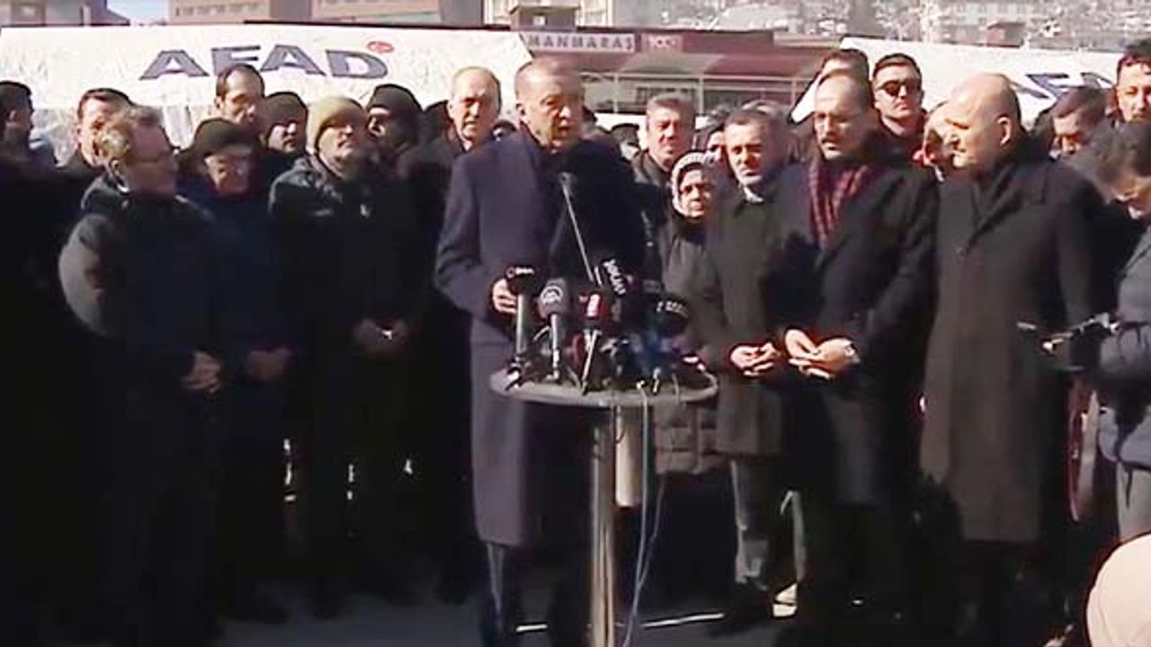 Cumhurbaşkanı Erdoğan, Kahramanmaraş'ta konuştu