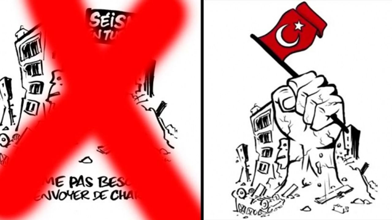 İslâm düşmanı Charlie Hebdo’ya Pakistanlı karikatüristten cevap!