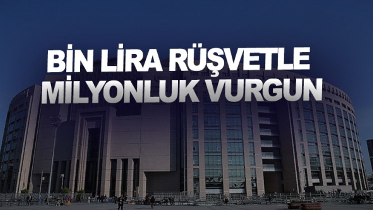 İstanbul Adliyesi'nde 8 kişilik suç şebekesi yakalandı