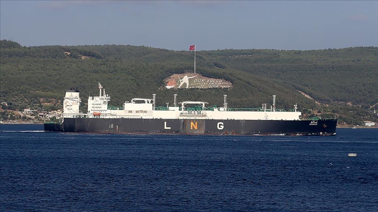 Cezayir'den yola çıkan LNG gemisi 19 Mart'ta Türkiye'ye ulaşacak
