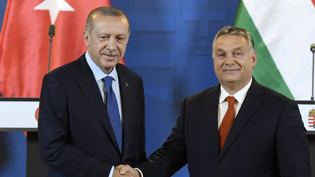 Erdoğan, Macaristan lideri Viktor Orban’ı Külliye’de kabul etti