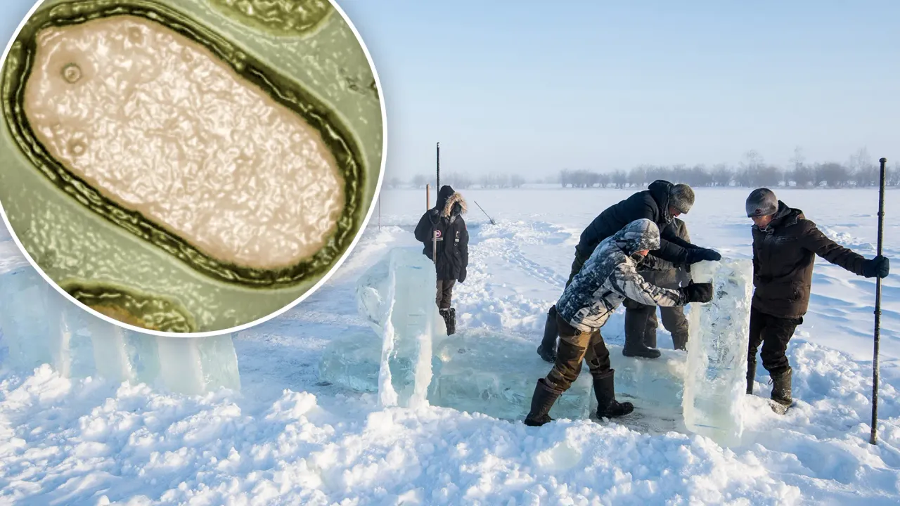 Kuzey Kutbu'nda 48 bin 500 yıl önce donmuş 'zombi' virüsleri uyandırdılar