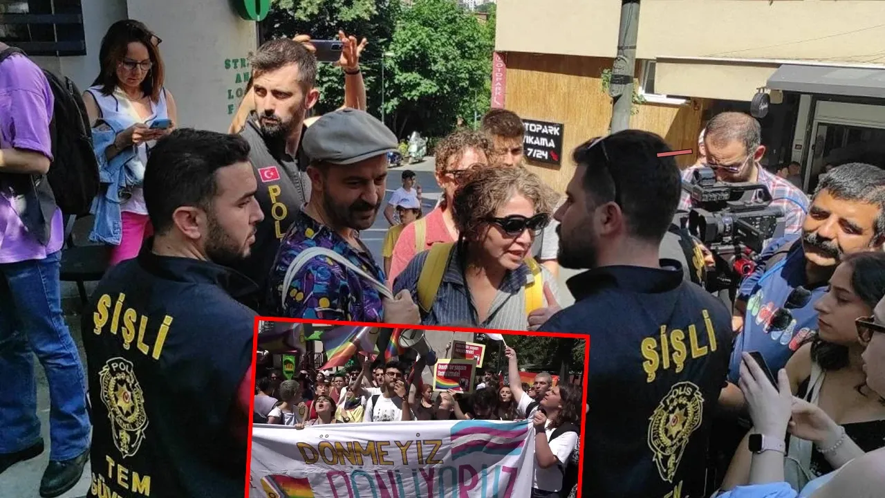 İzmir ve İstanbul’daki nonoşların yürüyüşünde gözaltılar!