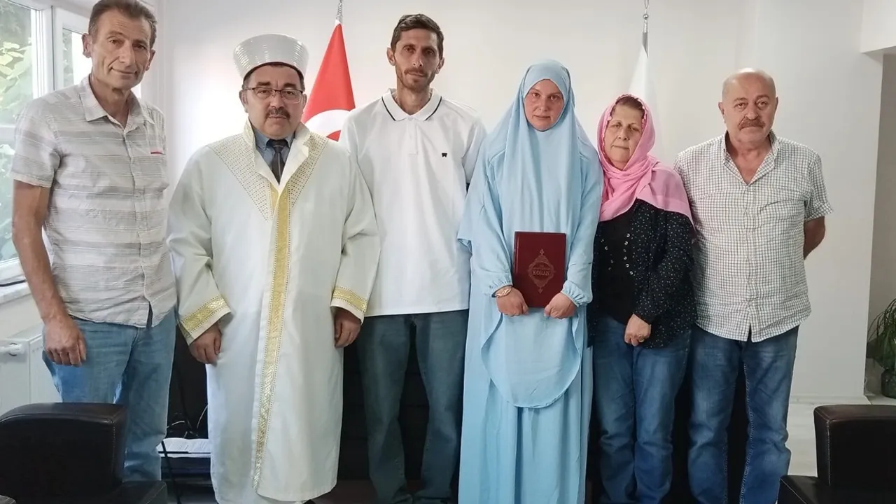 Alman vatandaşı Görlitz, Aydın'da Müslüman oldu