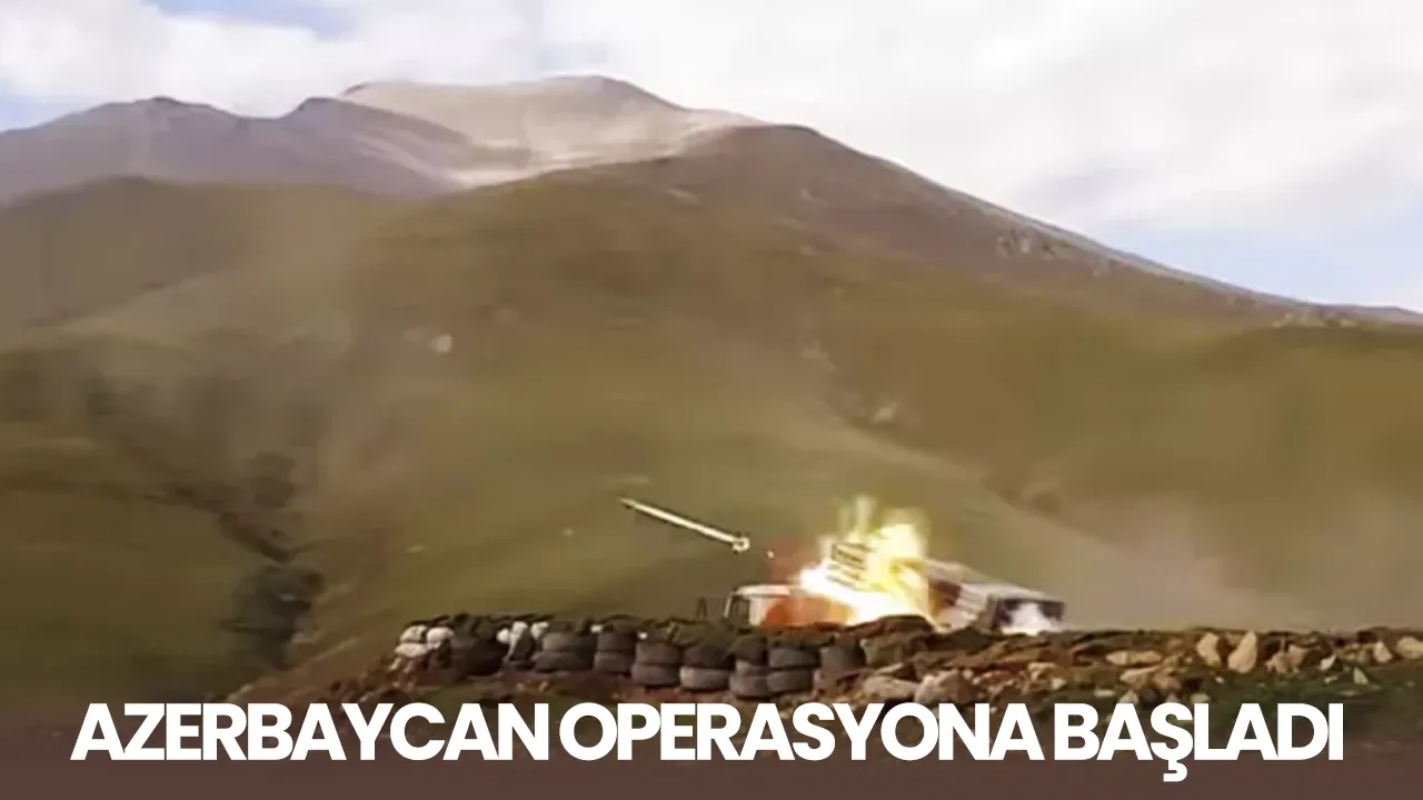 Azerbaycan Karabağ'da operasyona başladı: Hava sahası Ermenistan'a kapatıldı