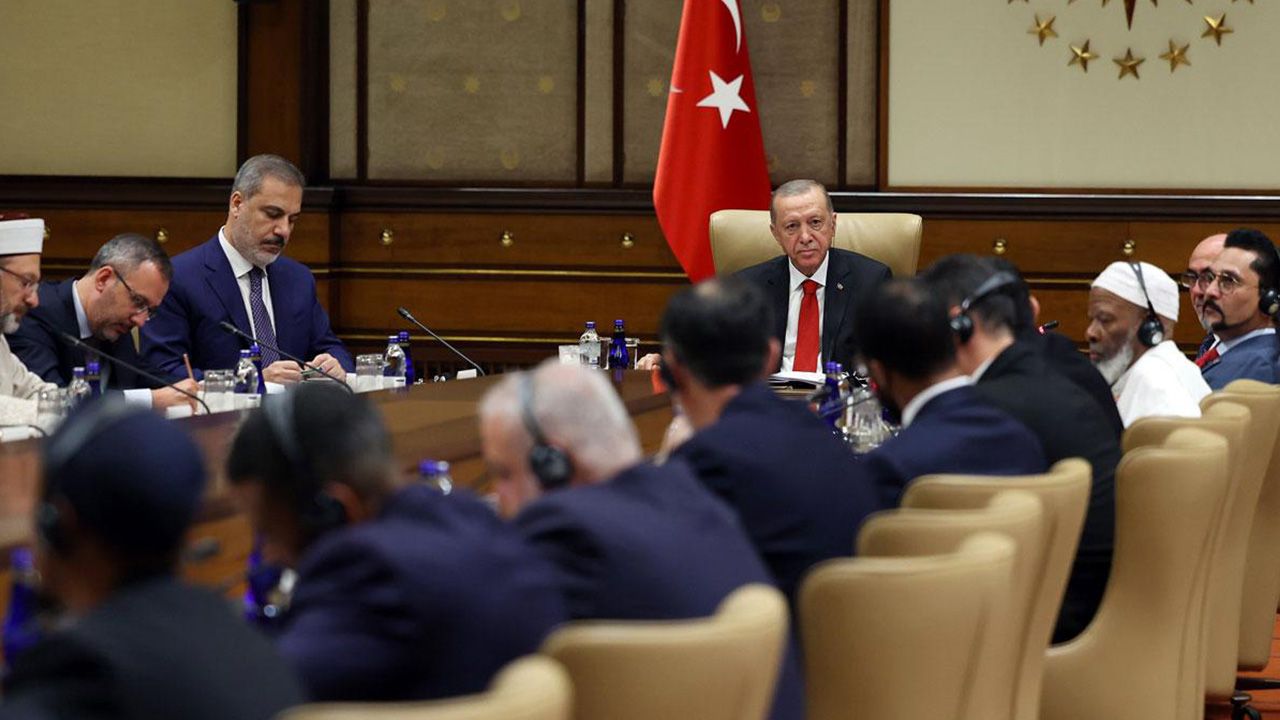 Erdoğan, USCMO heyetini kabul etti