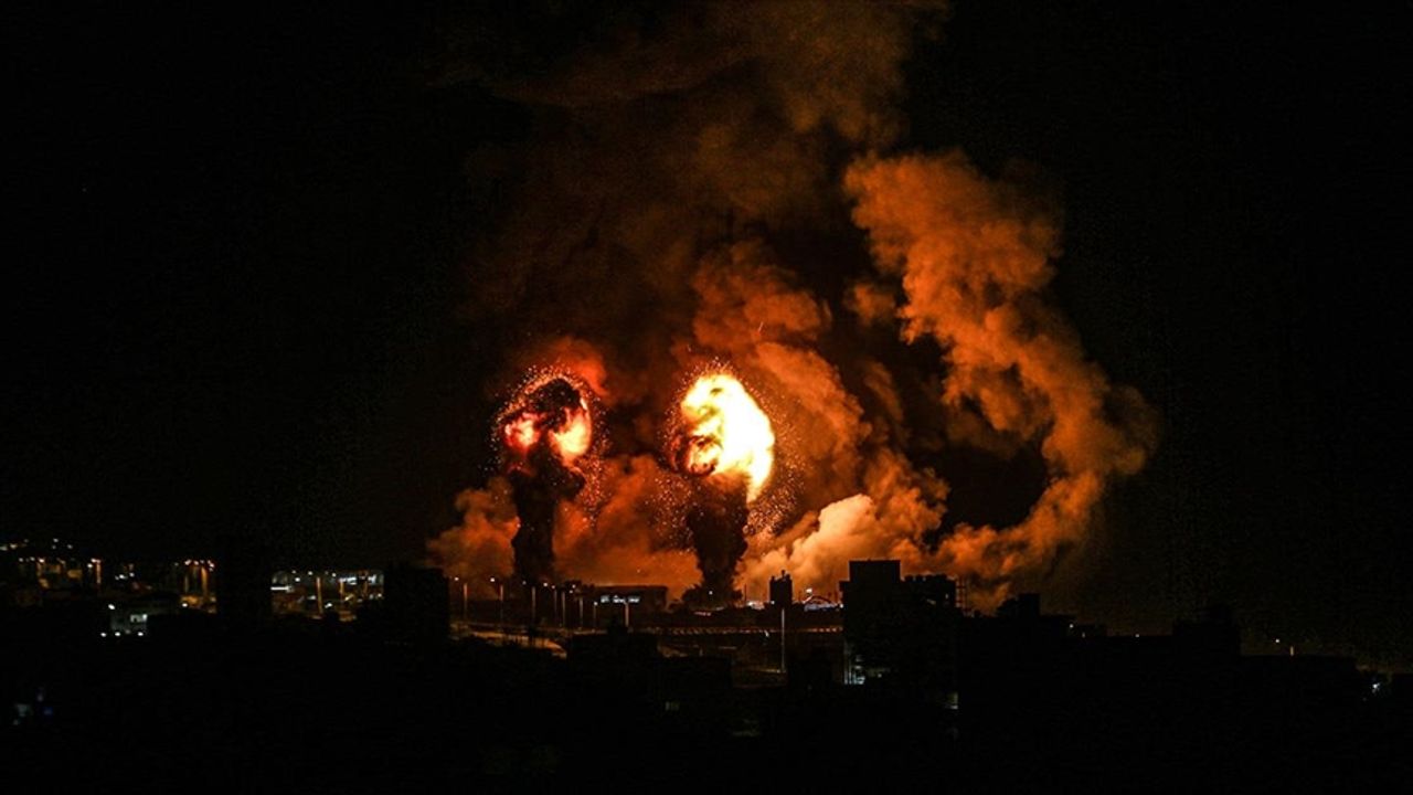 Yahudi Devleti İsrail'in Gazze'deki saldırıları devam ediyor!