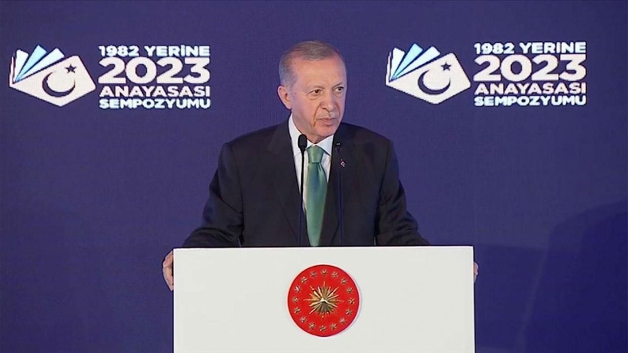 Erdoğan: Yeni anayasayı milletimize kazandırana kadar mücadele edeceğiz