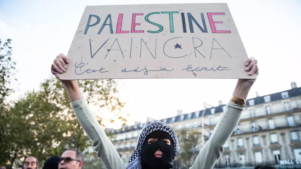 Siyonist İsrail karışıtı gösteriler Paris'te devam ediyor