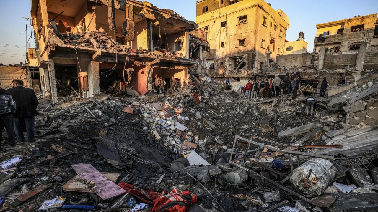 Gazze'de şehit sayısı 21 bin 822'ye yükseldi
