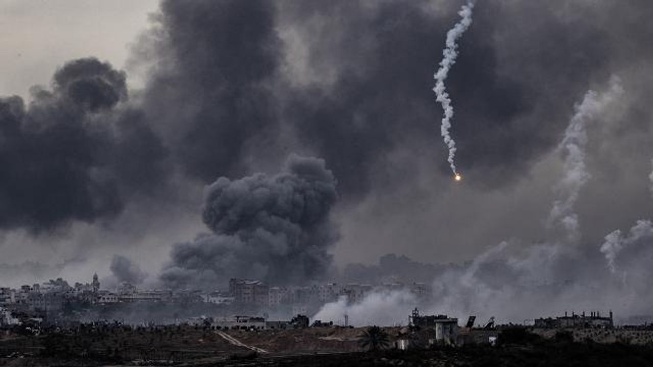Terörist İsrail, Gazze Şeridi’ni 65 bin ton patlayıcıyla vurdu