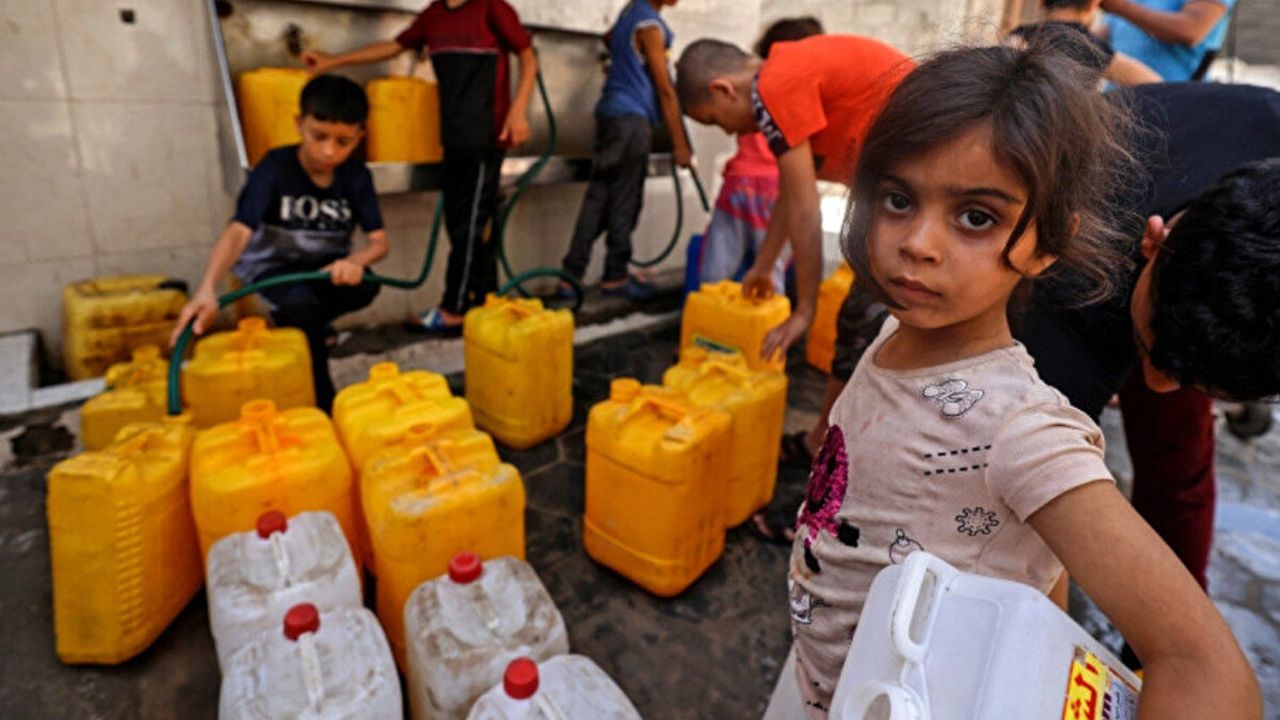 "Gazze'deki çocuklar temiz suyun yüzde 90'ına erişemiyor"