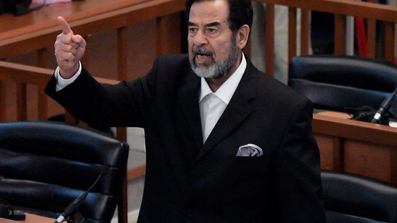 Emperyalizmin tekerine çomak sokan Saddam Hüseyin’in şehadeti
